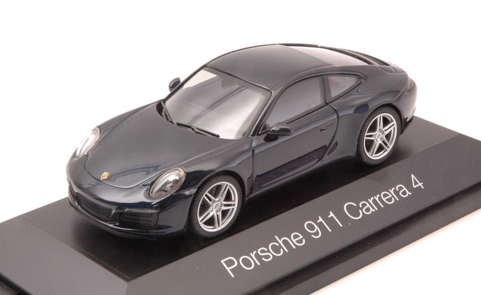 PORSCHE 911 CARRERA 4 COUPE  BLUE 1:43