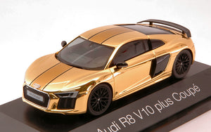 AUDI R8 V10 PLUS COUPE' GOLD 1:43