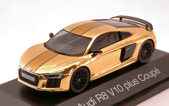 AUDI R8 V10 PLUS COUPE' GOLD 1:43