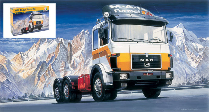 MAN 26.321 TRACTOR TRUCK 3-ASSI 1984 / 1:24