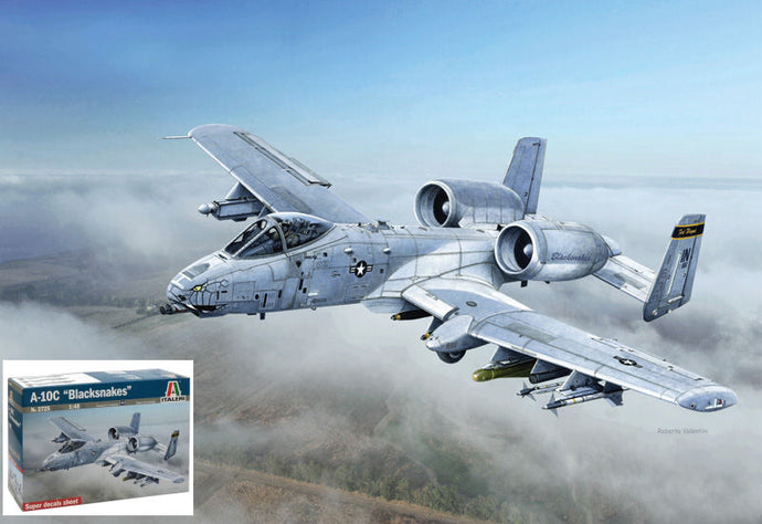 THUNDERBOLT A-10C BLACKSNAKES MILITARY AIRPLANE / 1:48