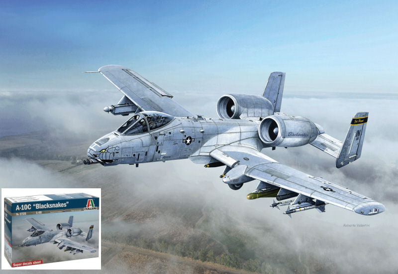 THUNDERBOLT A-10C BLACKSNAKES MILITARY AIRPLANE / 1:48