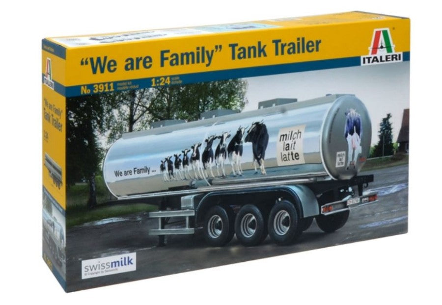 THE FAMILY TANK TRAILER KIT 1:24