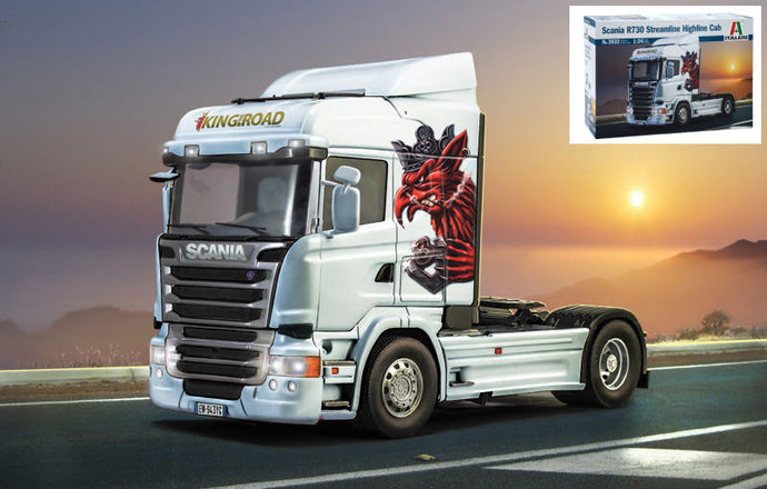 SCANIA R730 TRACTOR TRUCK STREAMLINE HIGHLINE 2-ASSI 2011 1:24