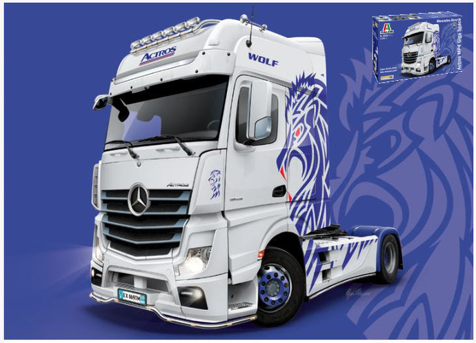 MERCEDES BENZ ACTROS MP4 GIGA SPACE TRUCK 2012 / 1:24