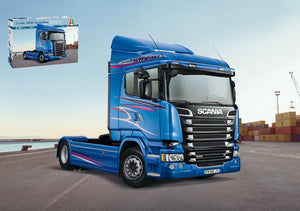 SCANIA R400 STREAMLINE FLAT ROOF TRACTOR TRUCK 2-ASSI 2010 / 1:24