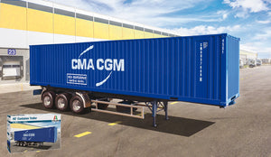 ACCESSORIES TRAILER FOR TRUCK - RIMORCHIO TRASPORTO CONTAINER / 1:24