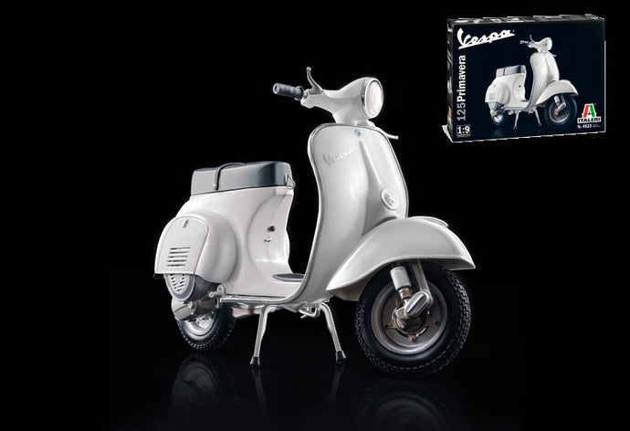 PIAGGIO VESPA 125 PRIMAVERA 1972 BIANCOSPINO WHITE 1:9