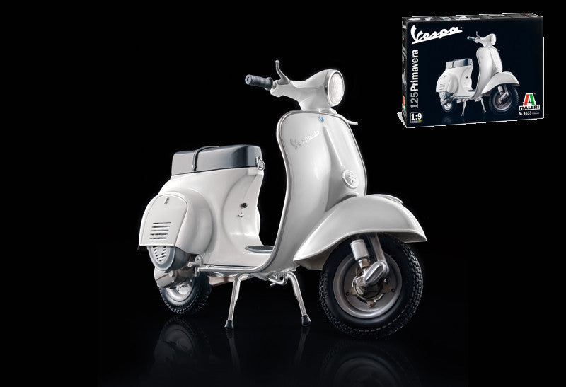 PIAGGIO VESPA 125 PRIMAVERA 1972 BIANCOSPINO WHITE 1:9