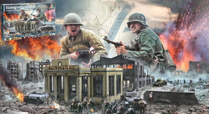 WWII STALINGRAD SIEGE URANUS OPERATION KIT 1:72
