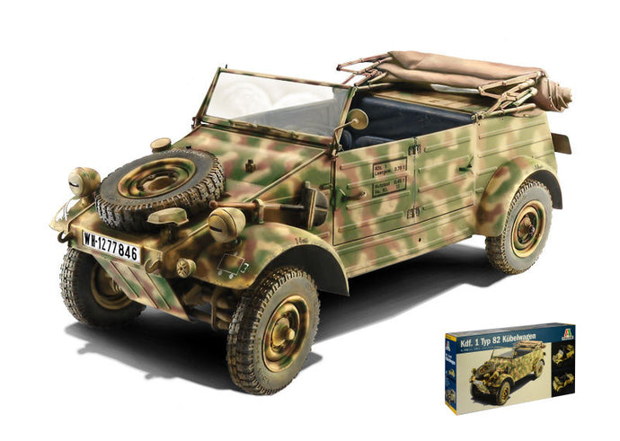 VOLKSWAGEN TYPE 82 CABRIOLET OPEN MILITARY 1940 / 1:9