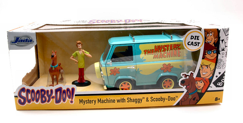 SCOOBY DOO MYSTERY MACHINE WITH SAGGY & SCOOBY DOO 1:24