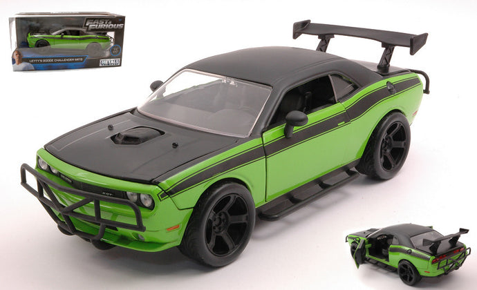 DODGE LETTY'S CHALLENGER SRT8 OFF ROAD 2008 - FAST & FURIOUS 7 GREEN MATT BLACK 1:24