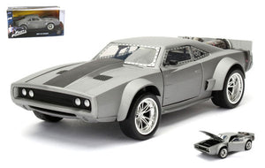 DODGE DOM'S ICE CHARGER R/T 1970 - FAST & FURIOUS 8 2017 MATT GREY 1:24