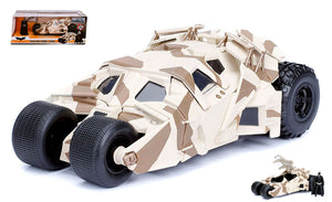 BATMOBILE TUMBLER CAMO "BATMAN THE DARK KNIGHT" W/FIGURE 1:24