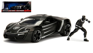 BLACK PANTHER W/LYKAN HYPERSPORT 1:24