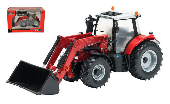 MASSEY FERGUSON 6616 TRACTOR WITH FRONT LOADER 1:32