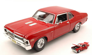 CHEVROLET NOVA SS COUPE 2-DOOR 1970 RED 1:18
