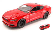 Indlæs billede til gallerivisning FORD MUSTANG  GT 2015 RED 1:18