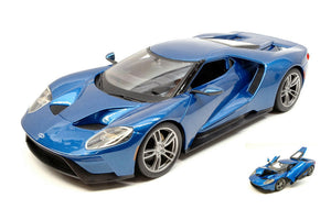 FORD GT 2017 METALLIC BLUE 1:18