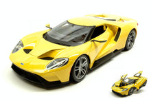 Indlæs billede til gallerivisning FORD GT 2017 YELLOW 1:18