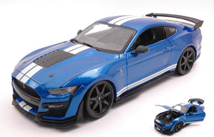 FORD USA MUSTANG SHELBY GT500 COUPE 2020 BLUE 1:18