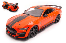 Indlæs billede til gallerivisning FORD USA MUSTANG SHELBY GT500 COUPE 2020 ORANGE 1:18