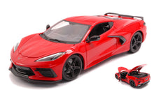 Indlæs billede til gallerivisning Chevrolet CORVETTE STINGRAY 2020 rød 1:18