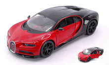 Indlæs billede til gallerivisning Bugatti CHIRON SPORT #16 Special Edition rød/sort 1:24 fra Maisto