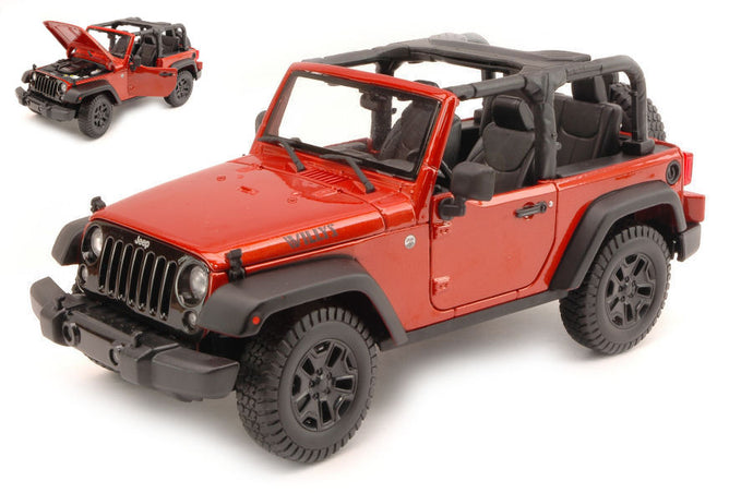 JEEP WRANGLER OPEN TOP 2014 COPPER METALLIC 1:18