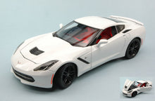 Indlæs billede til gallerivisning CHEVROLET CORVETTE Z51 COUPE STINGRAY 2014 WHITE 1:18