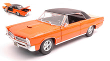 Indlæs billede til gallerivisning PONTIAC GTO COUPE 2-DOOR 1965 - HURST EDITION ORANGE BLACK 1:18