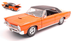 PONTIAC GTO COUPE 2-DOOR 1965 - HURST EDITION ORANGE BLACK 1:18