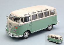 Indlæs billede til gallerivisning VW T1 SAMBA VAN 1962 PASTEL GREEN/CREAM 1:25