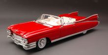 Indlæs billede til gallerivisning CADILLAC ELDORADO BIARRITZ CABRIO 1959 rød 1:18
