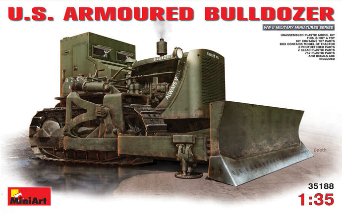 U.S. ARMOURED BULLDOZER KIT 1:35