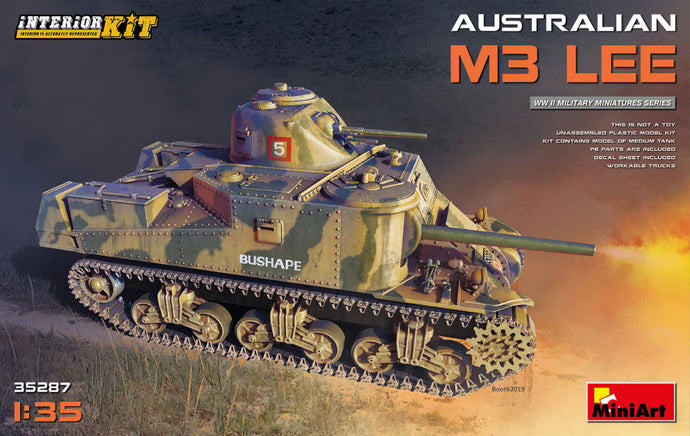 AUSTRALIAN M3 LEE INTERIOR KIT 1:35