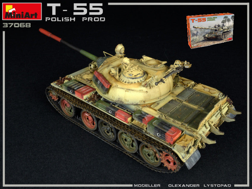 T-55 POLISH PROD. KIT 1:35