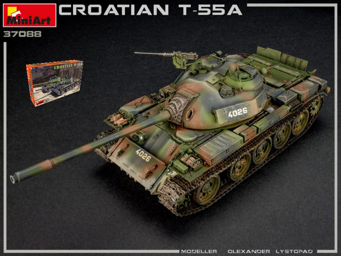 TANK T55A CROATIAN TANK / 1:35