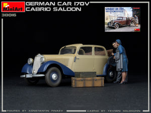 GERMAN CAR 170V CABRIO SALOON KIT 1:35