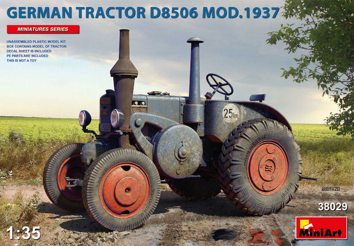 GERMAN TRACTOR D8506 MOD.1937 KIT 1:35