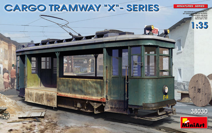 TRAM CARGO TRAMWAY X SERIES 1950 / 1:35