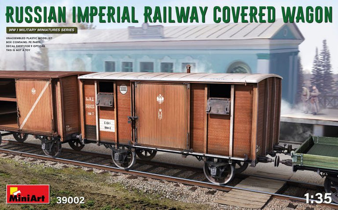 ACCESSORIES RUSSIAN IMPERIAL RAILWAY COVERED WAGON / 1:35