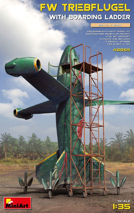 FW TRIEBFLUGEL WITH BOARDING LADDER KIT 1:35
