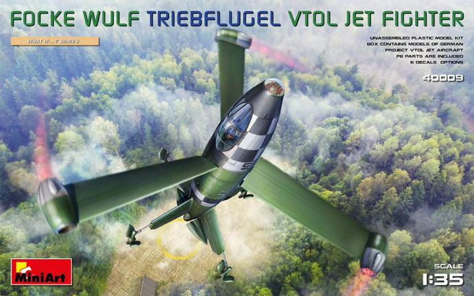FOCKE WULF TRIEBFLUGEL (VTOL) JET FIGHTER KIT 1:35