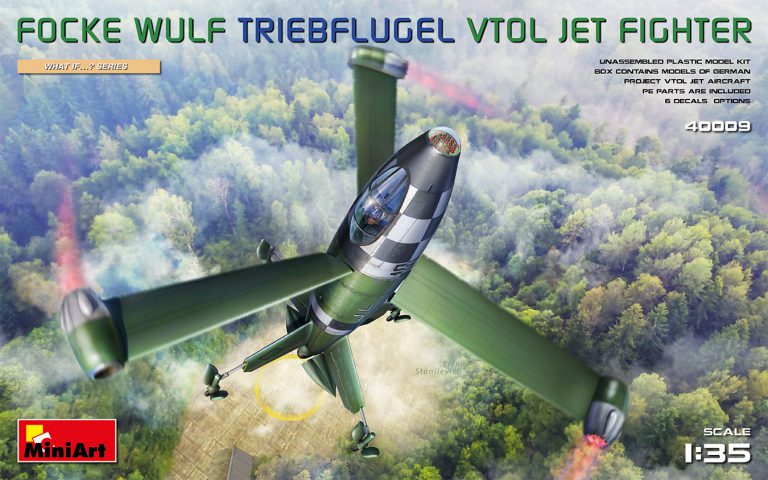 FOCKE WULF TRIEBFLUGEL (VTOL) JET FIGHTER KIT 1:35