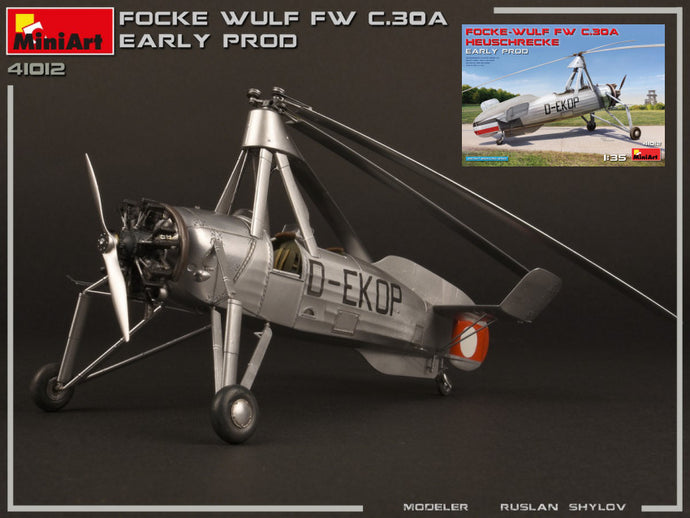 AVRO CIERVA C.30 FOCKE-WULF FW HEUSCHRECKE AIRPLANE 1933 / 1:35