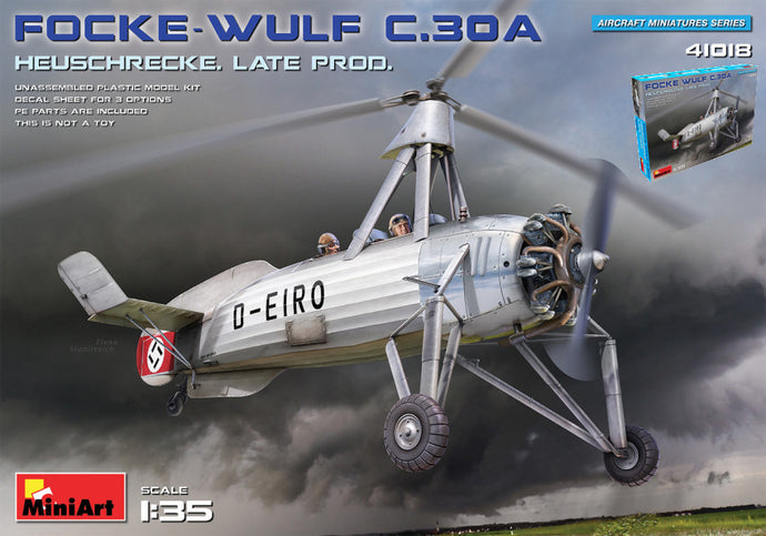 FOCKE-WULF FW C30A HEUSCHRECKE LATE PROD.KIT 1:35