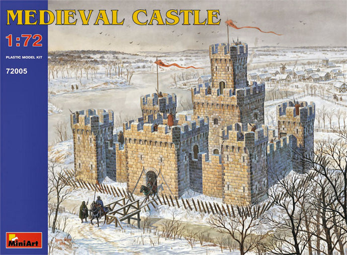 MEDIEVAL CASTLE KIT 1:72
