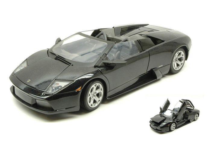 LAMBORGHINI MURCIELAGO ROADSTER 2004 BLACK 1:18